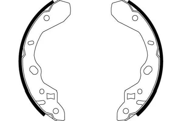 PARTS MAZDA Щеки тормозные 323 BJ 98-03 KAVO KBS-5413 (фото 1)