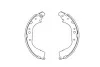 PARTS NISSAN Щеки тормозные Pathfinder II,4 Runner,Hilux,Land Cruiser KAVO KBS-9901 (фото 1)