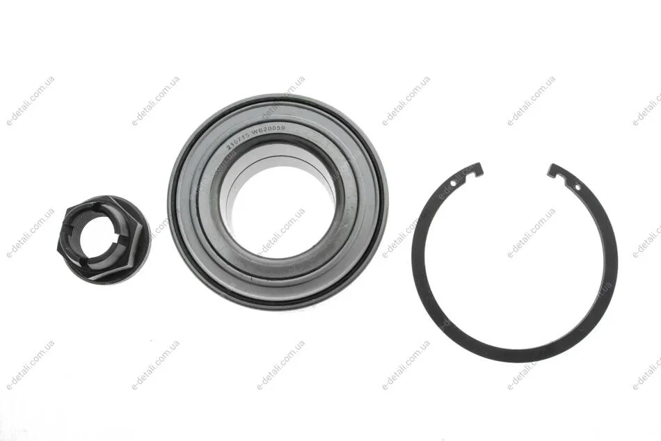 Підшипник маточини (передньої) Renault Megane III/IV 08-/Duster 11- (42x80x39) (+ABS) (к-кт) KAVO WBK-10039 (фото 1)