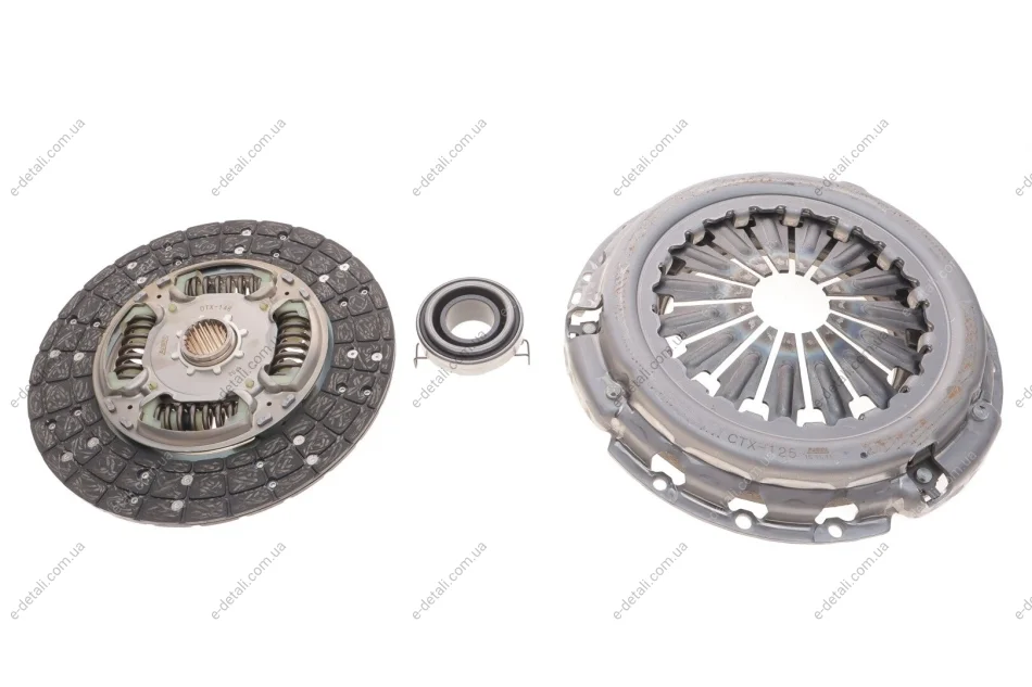 Комплект зчеплення Toyota Hilux 2.5 D-4D 01-06 (d=260mm) (+вижимний) KAWE 962167 (фото 1)