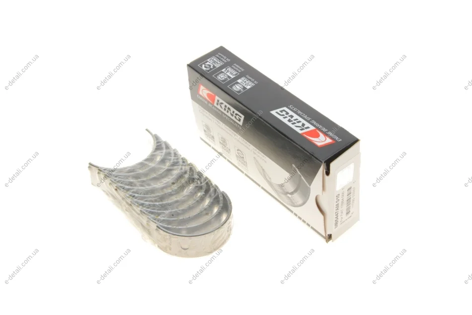 Вкладыши коренные Fiat Doblo 1.2/1.4 01- (+0.254) King MB5447AM 010 (фото 1)