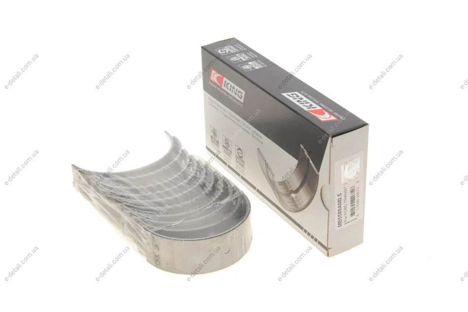 Вкладыши коренные Ford Transit 2.5D (+0.50) King MB5589AM0.5 (фото 1)