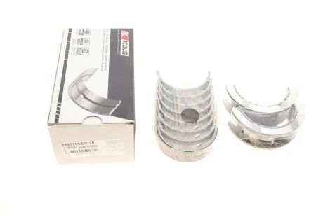 Вкладиші корінні BMW 1/2/3/4/5/6/7/X1/X2/X3/X4/ (N48) 2.0i 13- (+0.25) King MB5785SI0.25