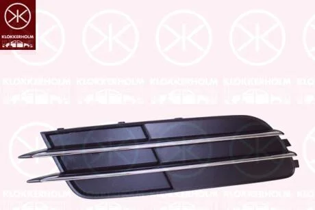 Решетка бампера, буфер S-LINE KLOKKERHOLM 0032917