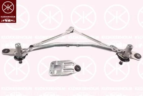 Механізм склоочисника, передній, набір KLOKKERHOLM 32673280