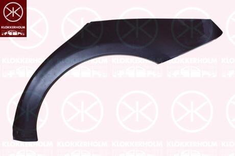 Арка крила KLOKKERHOLM 3506582