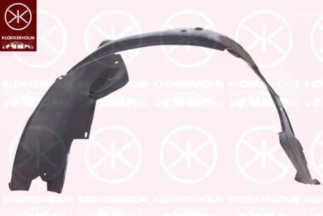 Подкрылок ниша колеса, пластик KLOKKERHOLM 5051388