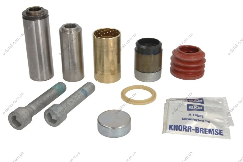 Рем. к-т супорта (направляючих, втулок та ущільнень) Knorr Bremse K028451 (фото 1)