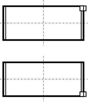 Вкладиш шатунний KOLBENSCHMIDT 37174600