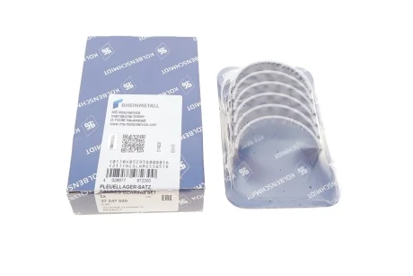 Вкладыши шатунные Renault Clio 0.9TCe 12-/Smart (453) 0.9-1.0 14- M281 (+0.50) KOLBENSCHMIDT 37247620