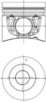 Поршень KOLBENSCHMIDT 40289600