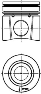 Поршень KOLBENSCHMIDT 40588600