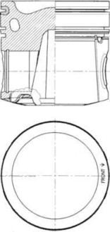 Поршень KOLBENSCHMIDT 41082620