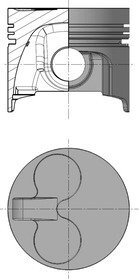 Поршень KOLBENSCHMIDT 41528600