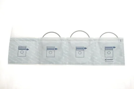 Кольца поршневые MB OM364-366 (97.50mm/STD) (2.5-2.5-4) KOLBENSCHMIDT 800019212000
