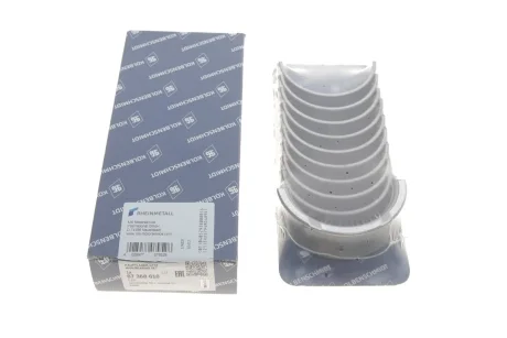 Вкладыши коренные BMW 3 (E30/E36/E46)/5 (E34) 1.6-1.9 M40/M42/M43/M44 87-01 (+0.25) KOLBENSCHMIDT 87368610