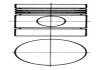 Поршень KOLBENSCHMIDT 91127600 (фото 1)