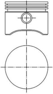 Поршень двигуна KOLBENSCHMIDT 94132720