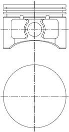Поршень компрессора KOLBENSCHMIDT 94294611