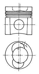 Поршень KOLBENSCHMIDT 94412600