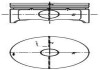Поршень, комплект – знато по производству KOLBENSCHMIDT 99456720 (фото 1)