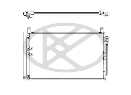 Радіатор кондиціонера KOYORAD CD021083