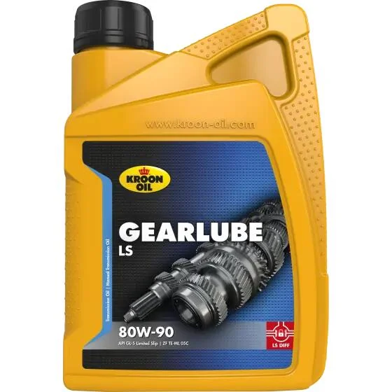 Трансмиссионное масло Kroon Oil Gearlube LS GL-5 GL-5 LS 80W-90 минеральное 1 л KROON OIL 01214 (фото 1)