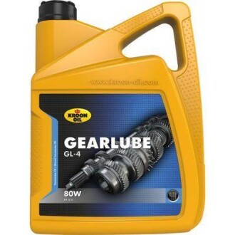 Масло трансмиссионное GEARLUBE GL-4 80W 5л KROON OIL 01323 (фото 1)