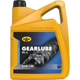 Трансмиссионное масло Gearlube GL-5 85W-140 минеральное 5 л KROON OIL 01329