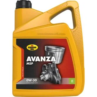Масла моторные Avanza MSP 0W-30 5л KROON OIL 35942