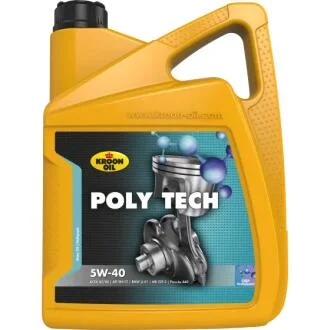 Масло моторное POLY TECH 5W-40 5л KROON OIL 36140