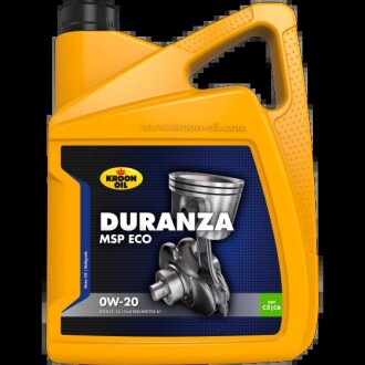 Масло моторное DURANZA MSP ECO 0W-20 5л KROON OIL 37126