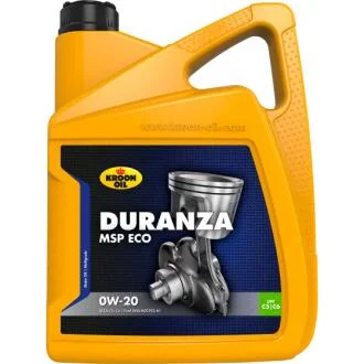 Масло моторное DURANZA MSP ECO 0W-20 5л KROON OIL 37126