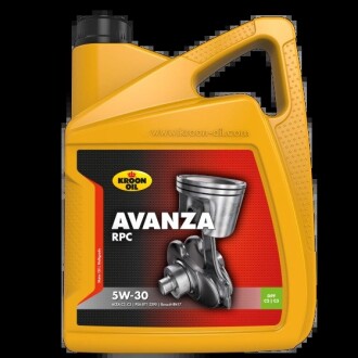 Масла моторные Avanza RPC 5W-30 5л KROON OIL 37277