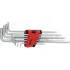 Комплект кутових штифтових гайкових ключів Torx екстра довгий 10 шт KS TOOLS 151.4860 (фото 2)