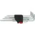 Комплект кутових штифтових гайкових ключів Torx екстра довгий 10 шт KS TOOLS 151.4860 (фото 3)