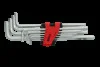 Комплект кутових штифтових гайкових ключів подовжених 10 шт KS TOOLS 151.4980 (фото 4)