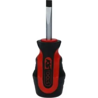 Шліцева викрутка ERGOTORQUEplus, коротка, 6 мм KS TOOLS 159.1001