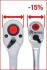 Тріскачка 1/2" подовжена 100 зубців KS TOOLS 935.1295 (фото 13)