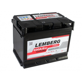 Акумулятор 60 Аh/12V battery Euro Lemberg LB60-0