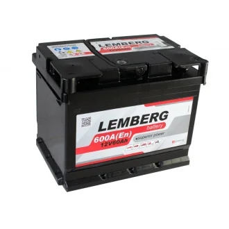Аккумулятор 60 Аh/12V LEMBERG battery Euro Lemberg LB60-0