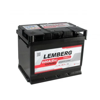 Аккумулятор 60 Аh/12V LEMBERG battery Lemberg LB60-1
