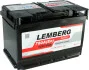Аккумулятор автомобильный LEMBERG 78 Аh/12V Lemberg LB78-0 (фото 1)