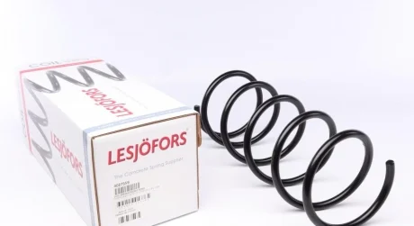 Пружина (передняя) Ford Escort 1.3/1.4/Fiesta 1.8D/DI 95-03 (седан/универсал/накл.зад.часть/фургон) LESJOFORS 4027559