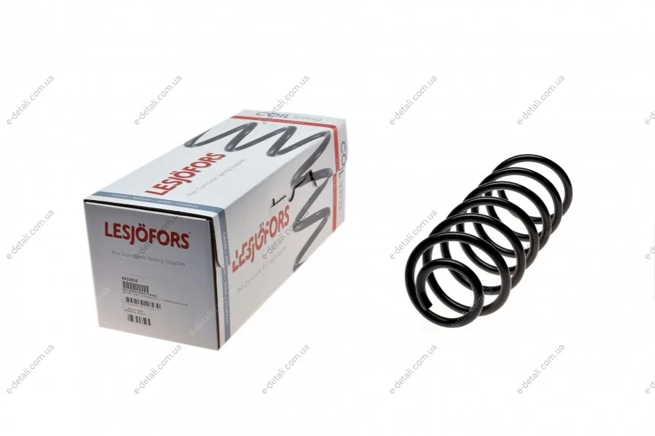 Пружина (задняя) Citroen C4 1.6-2.0/16V/HDi/VTi/THP 06-13/Berlingo 1.6/HDi 08- (вэн) (с панор.крыш) LESJOFORS 4215614 (фото 1)