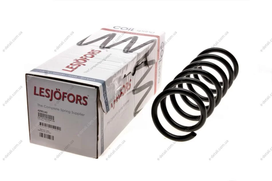 Пружина (задняя) VW Touareg 3.0 V6 TDI 10-18 (SUV) (кроме Terrain Tech, не для GP1) LESJOFORS 4295140 (фото 1)