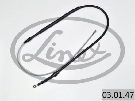 Трос ручника (задній) (R) Audi A3/Seat Leon/Skoda Octavia/VW Golf 03- (1443/805mm) LINEX 03.01.47