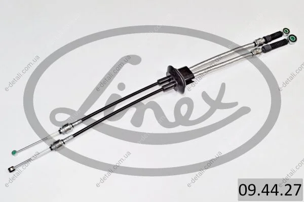 Трос кулисы Fiat Scudo/Citroen Jumpy 1.9TD/2.0JTD (1000+970mm) LINEX 09.44.27 (фото 1)
