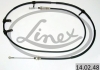 Трос ручного тормоза LINEX 14.02.48 (фото 2)
