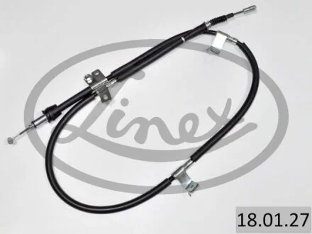 Трос ручника (задній) (L) Hyundai i30 07-12 (1715/1518 мм) LINEX 180127